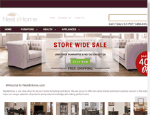 Tablet Screenshot of nestandhome.com